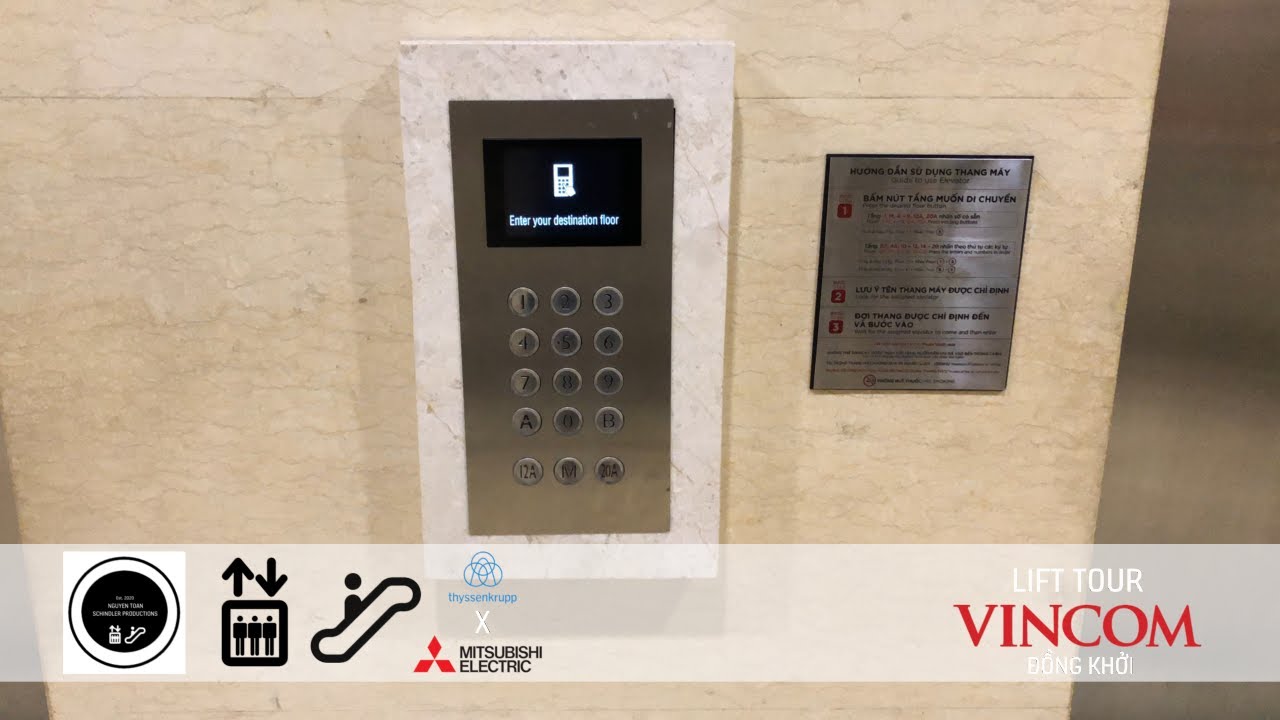 Lift Tour in Vincom Center Đồng Khởi