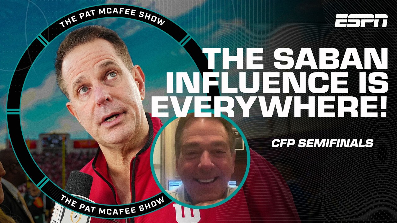THE SABAN COACHING TREE 🌳 Nick Saban shares his influence on CFP Semi teams | The Pat McAfee Show