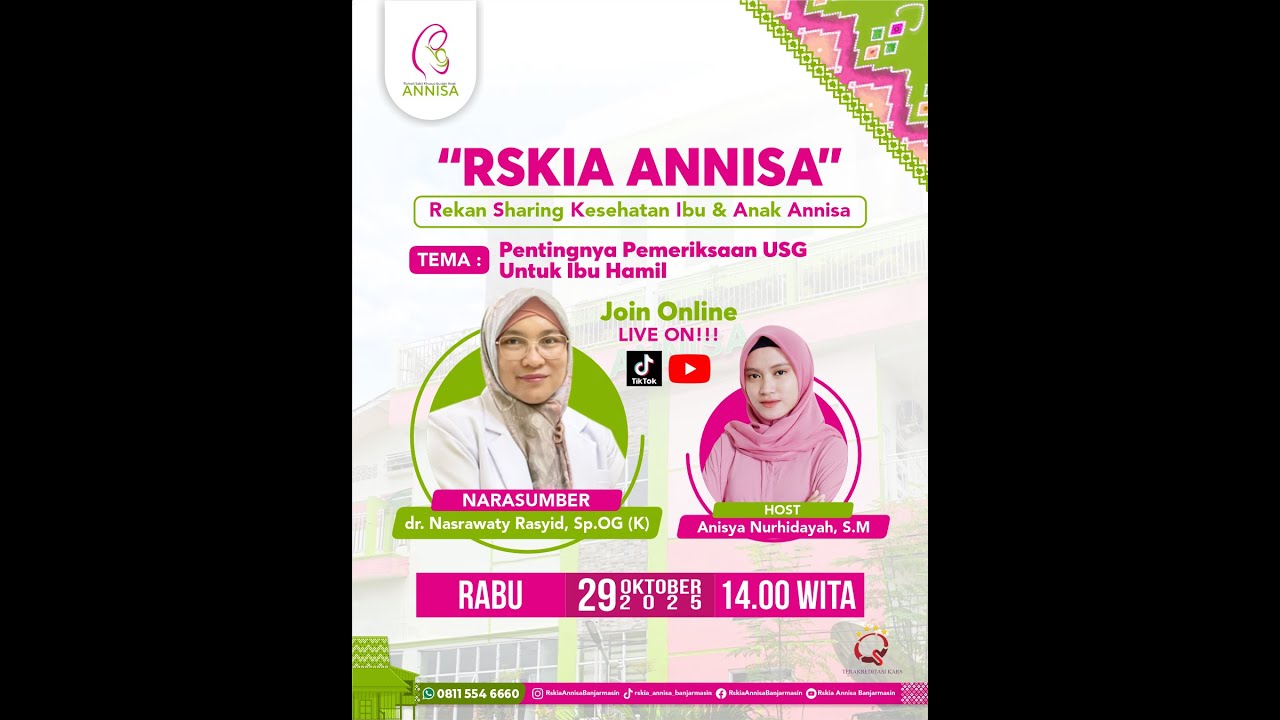 Rekan Sharing Live – Pentingnya Pemeriksaan USG Untuk Ibu Hamil #RekanSharing #kesehatananak
