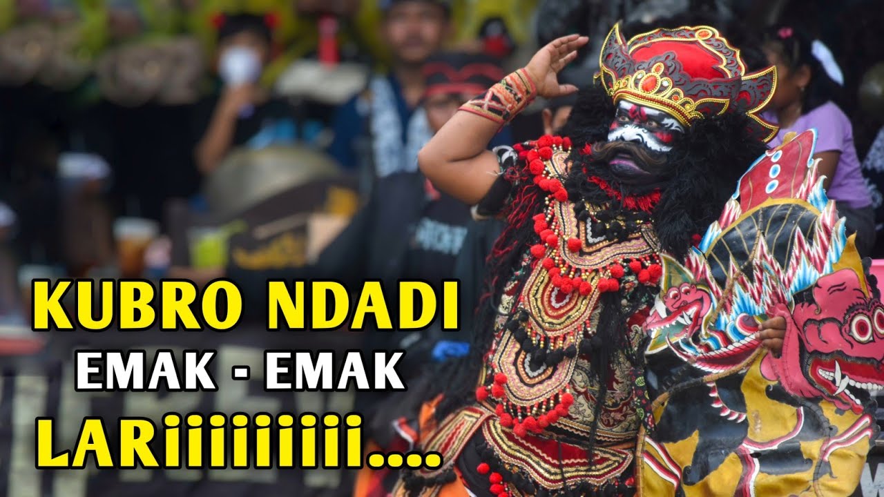 KUBRO NDADI EMAK EMAK LARIIII ‼️ KUBRO TEAM JARANAN BUTO AGUNG WILIS TERBARU 2025