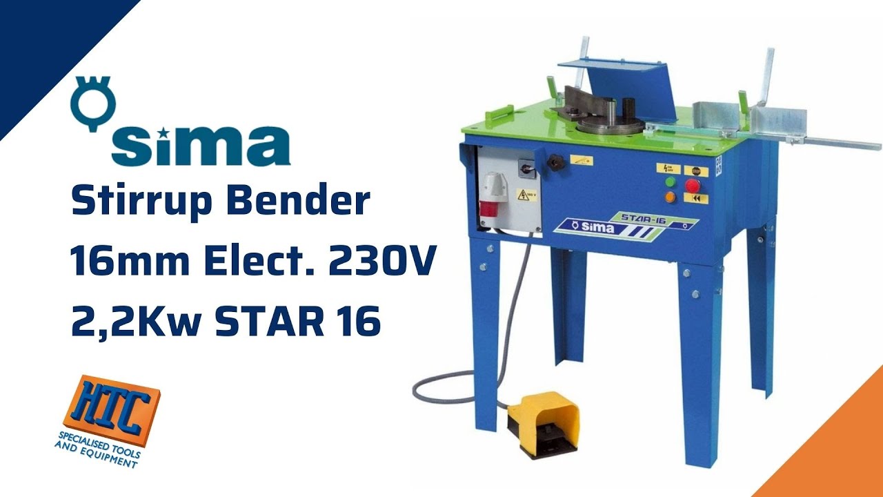 SIMA Electrical Stirrups Bender STAR 16