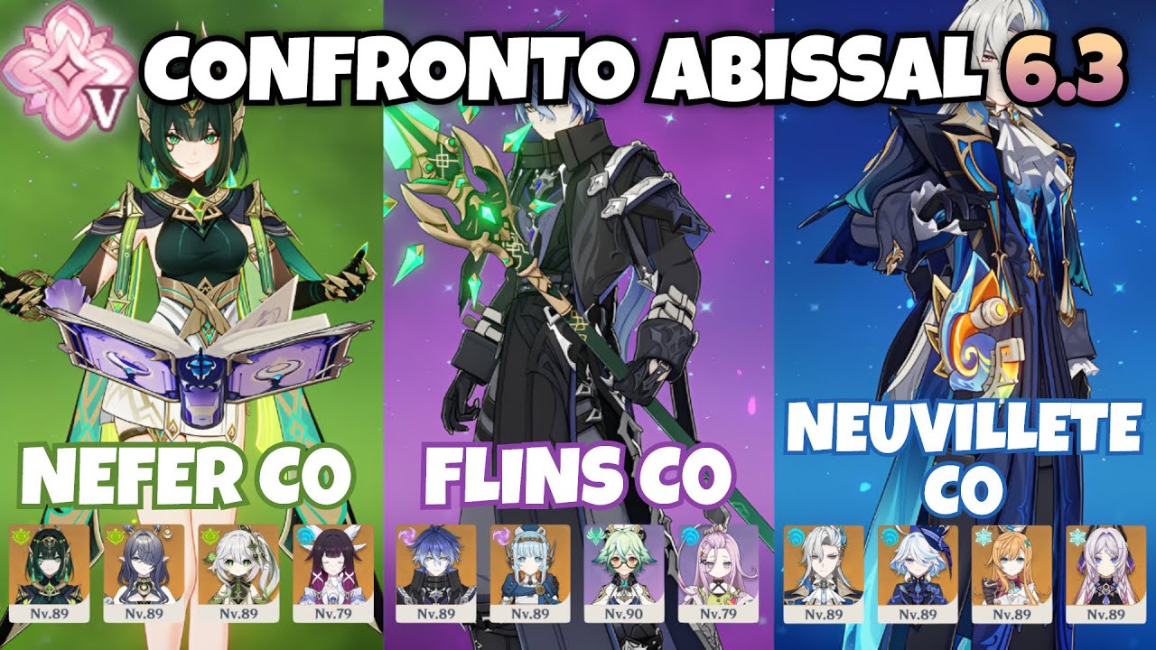 NOVO CONFRONTO ABISSAL 6.3 | MODO DESTEMIDO | Genshin Impact