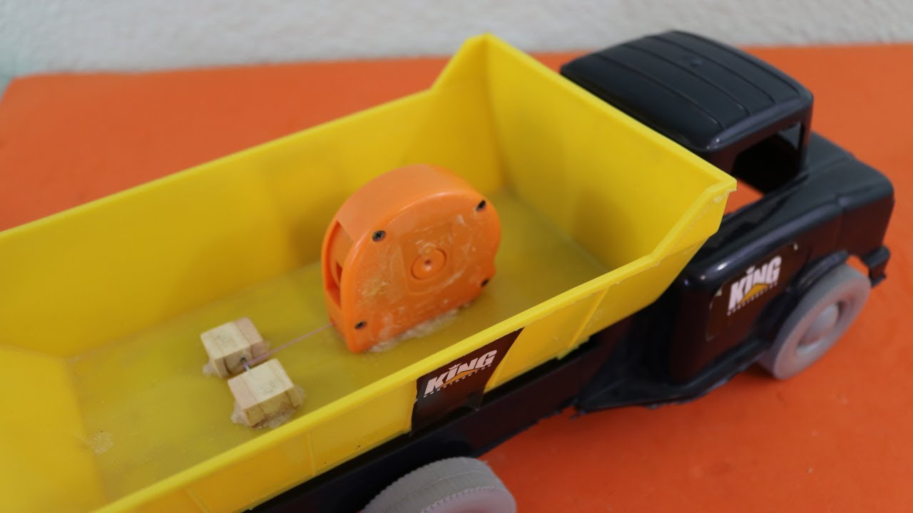 Tape Measure Powered Toy Car