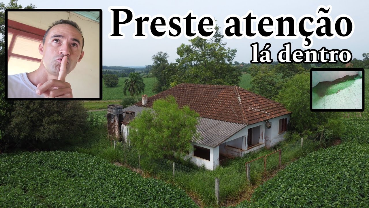 A porta continua aberta é algo anormal e lá dentro da casa abandonada é tenso 😳