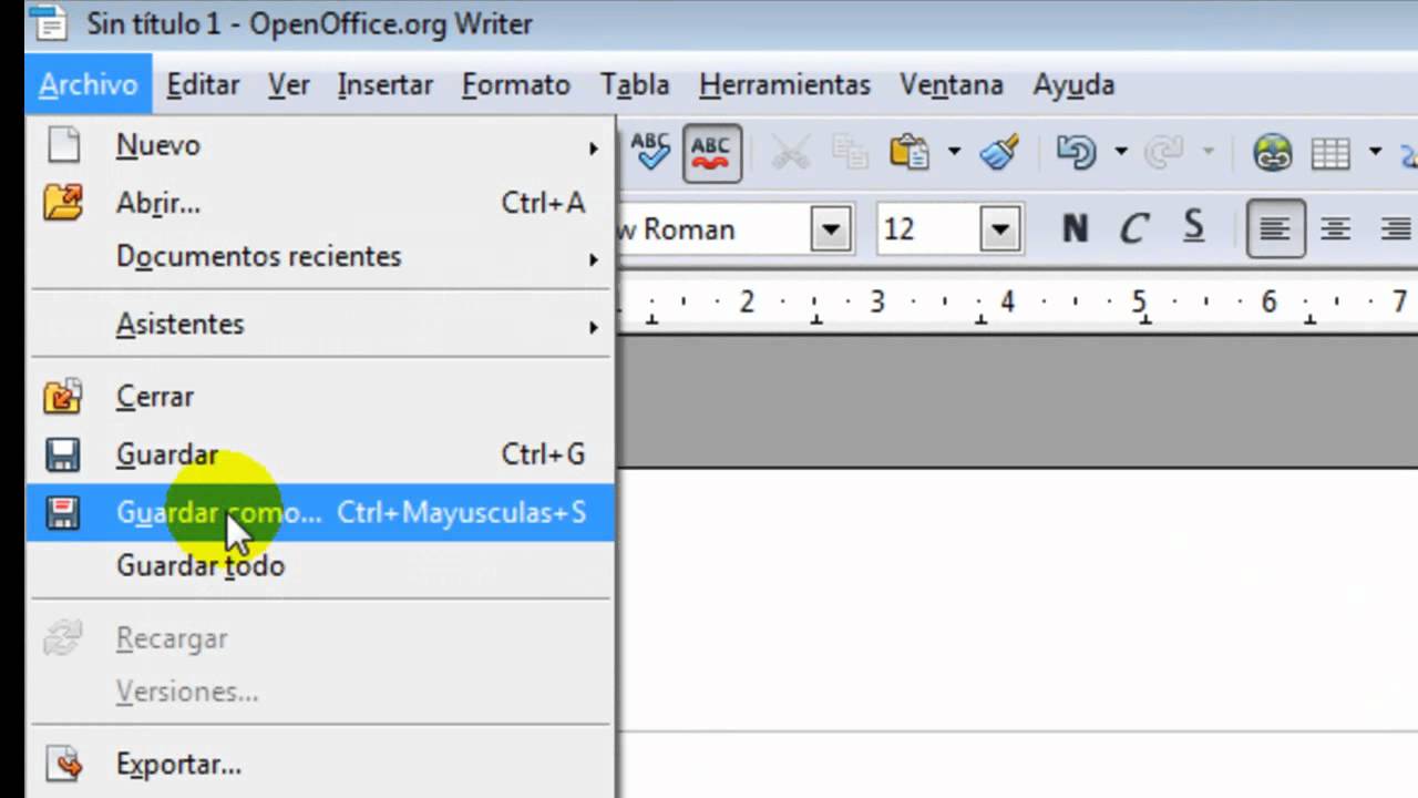 OpenOffice parte 4. Elaboración de una unidad didáctica: tratamiento del texto