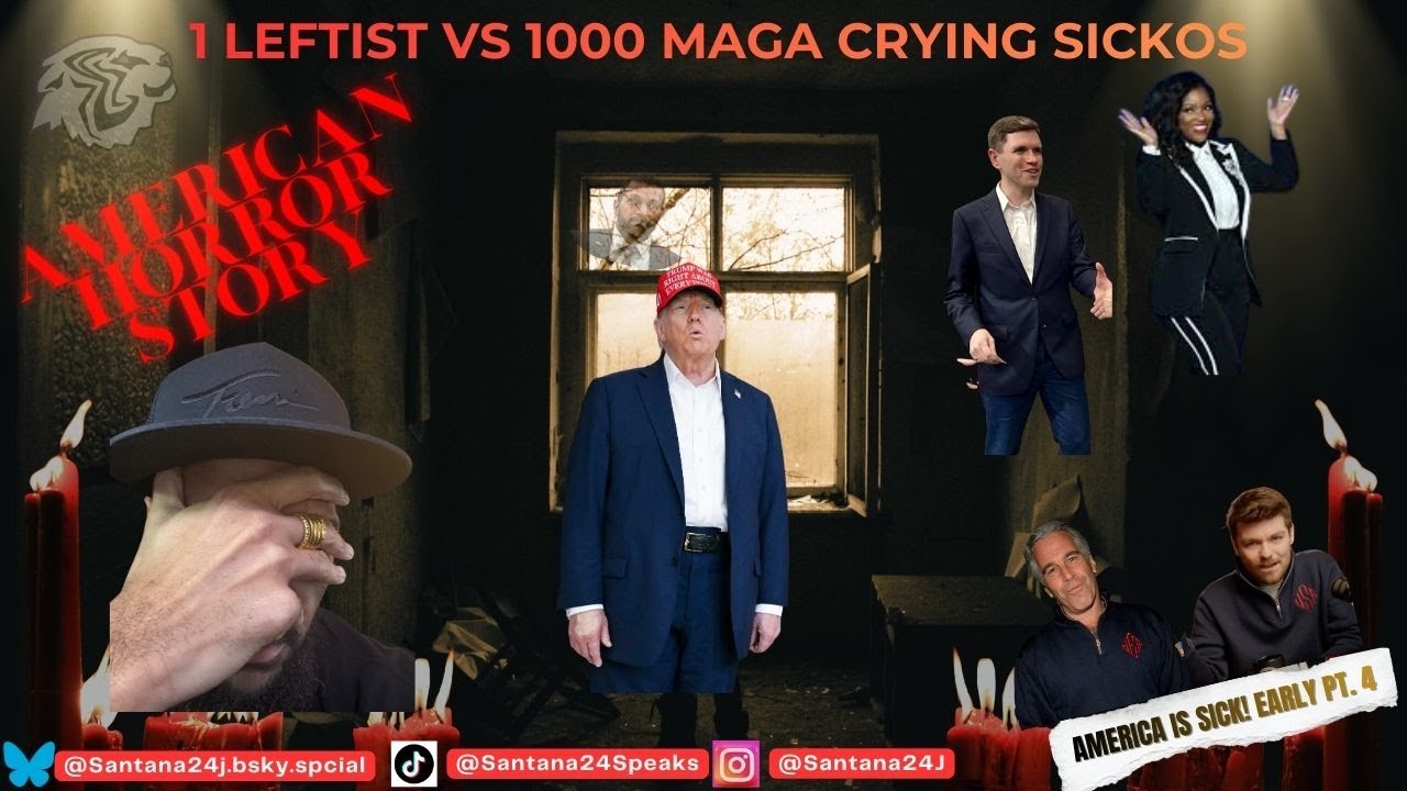 1 Leftist vs 1000 MAGA CRYING SICKOS: Sparring with Santana (Early PT. 4)