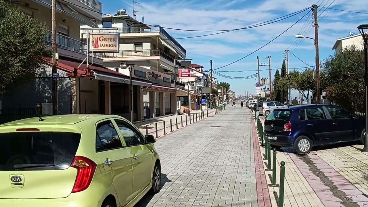 Walking Through Paralia Katerini 🚶‍♀️ | Greece | Feb 7, 2026