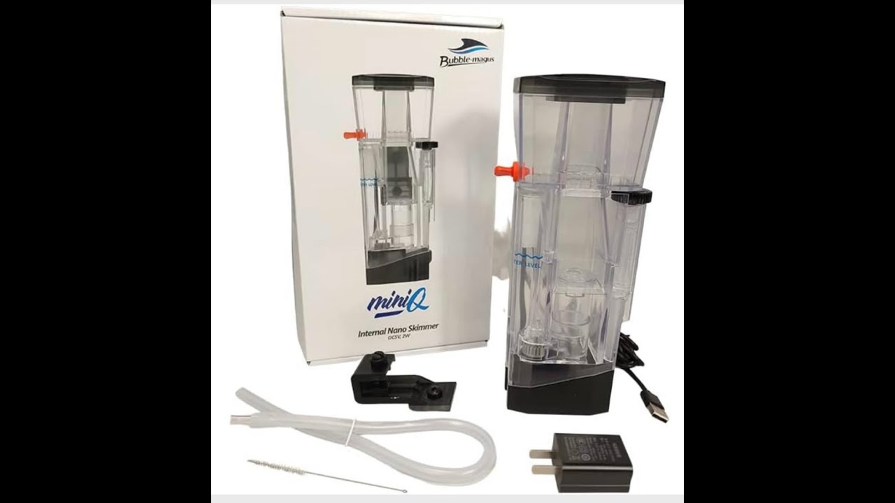 Bubble Magus Mini Q Protein Skimmer in neptunian cube t45