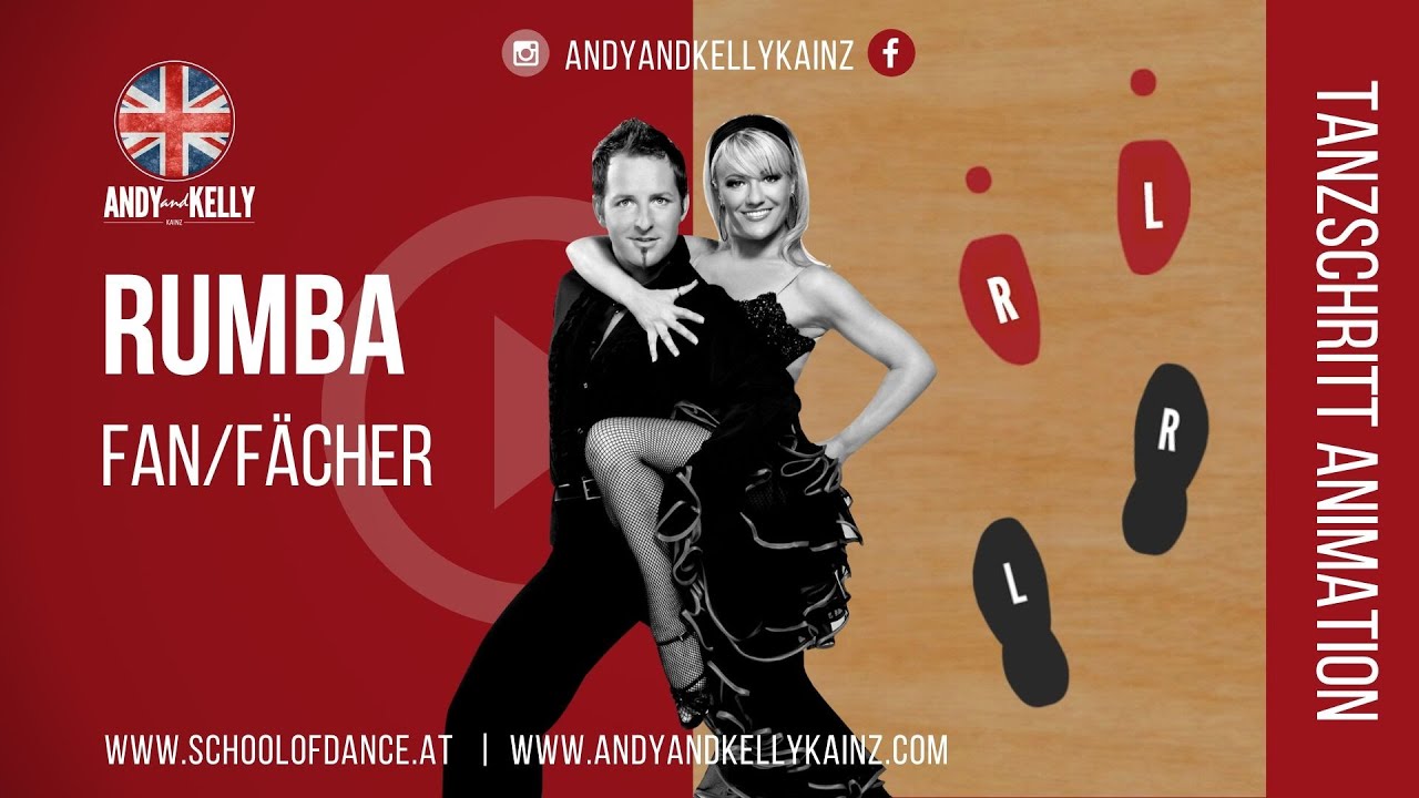 Rumba Tanzschritt: Fan (F&auml;cher)