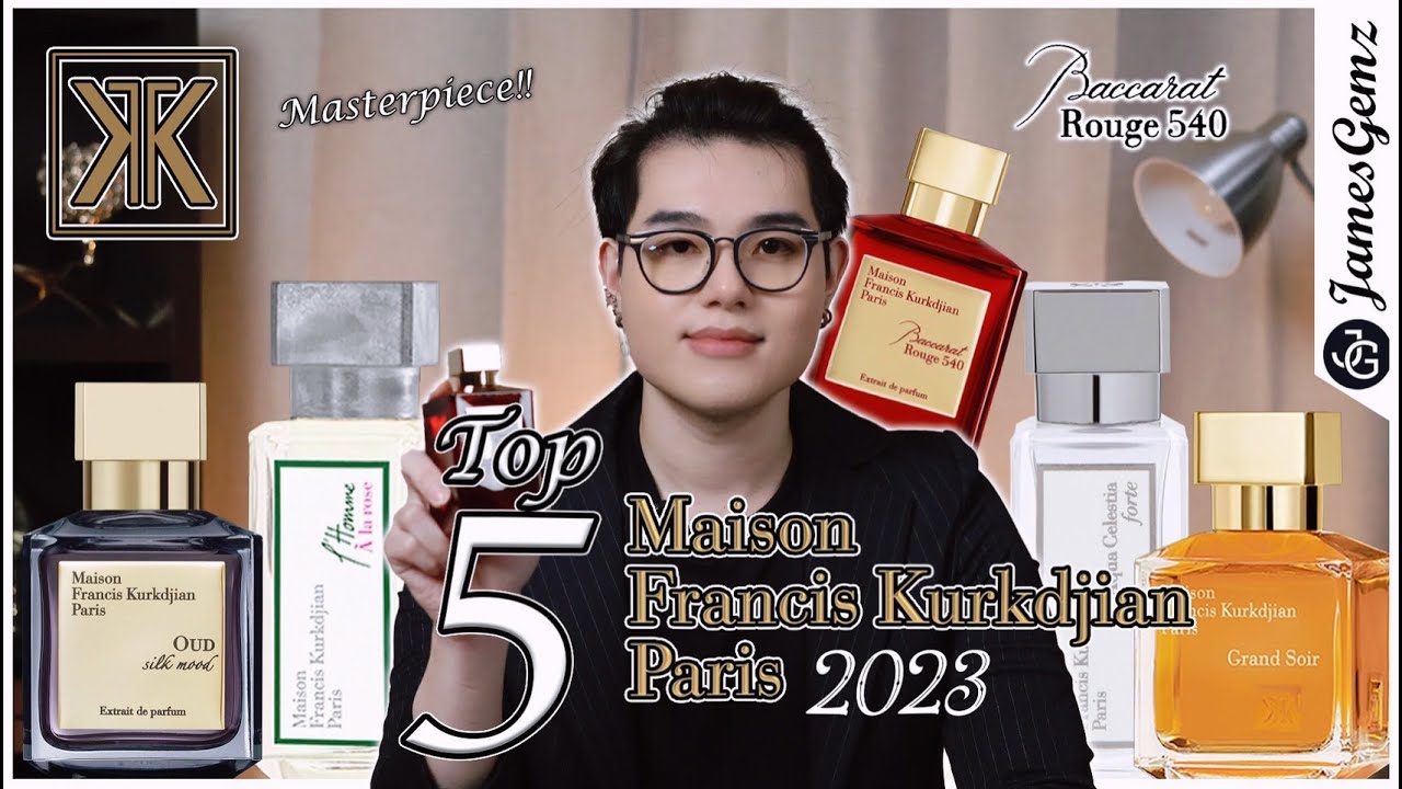 "In the House" Top 5 MFK Perfumes! / Top 5 น้ำหอม MFK ที่ชอบของปี 2023! / JamesGemz