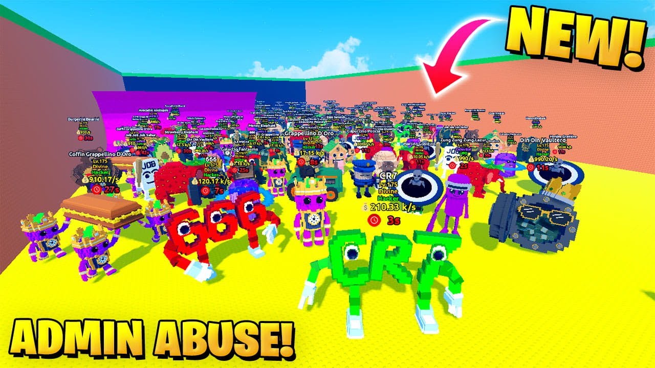 ROBLOX Escape Tsunami For Brainrots FUNNY MOMENTS - Roblox Brainrot Game (MEMES) #5