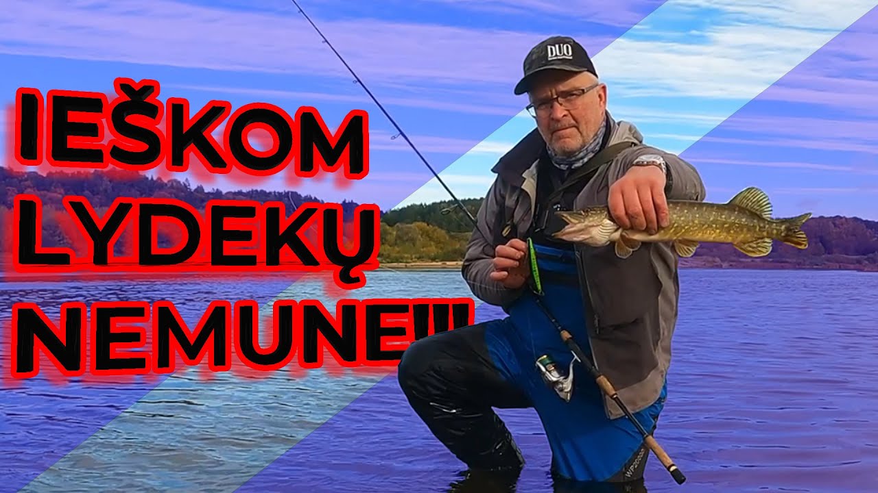 #epizodas13 Ieškom lydekų Nemune!!!