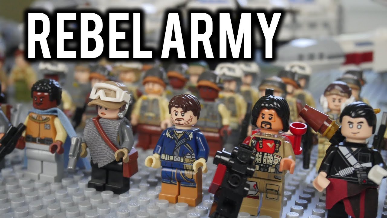 My LEGO Star Wars Rebel/Resistance Army! - Summer 2018 Edition [80+ Figures, X-Wing, Kessel Falcon]
