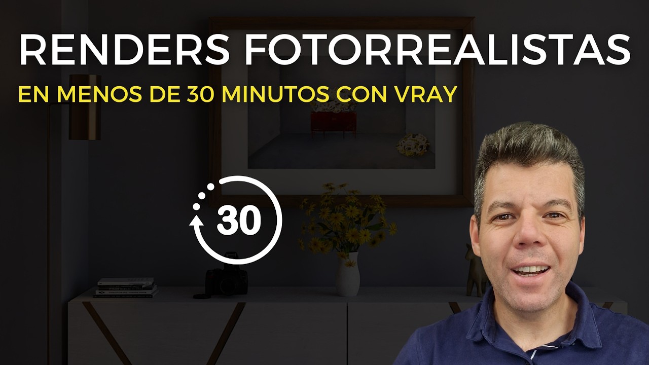 C&oacute;mo crear renders fotorrealistas en menos de 30 minutos con Vray 6