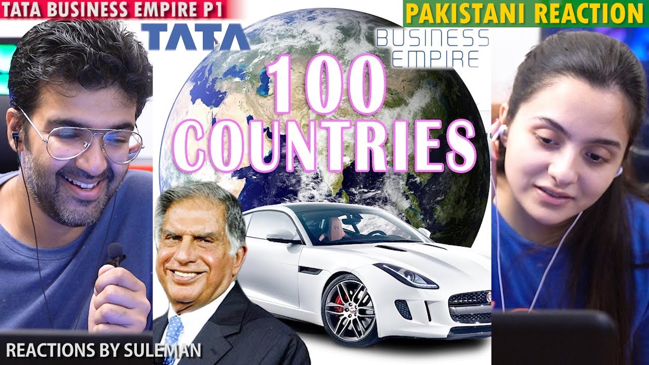 Pakistani Couple Reacts To Tata's Business Empire Part 1|100 Countries| Ratan Tata |How big is Tata?