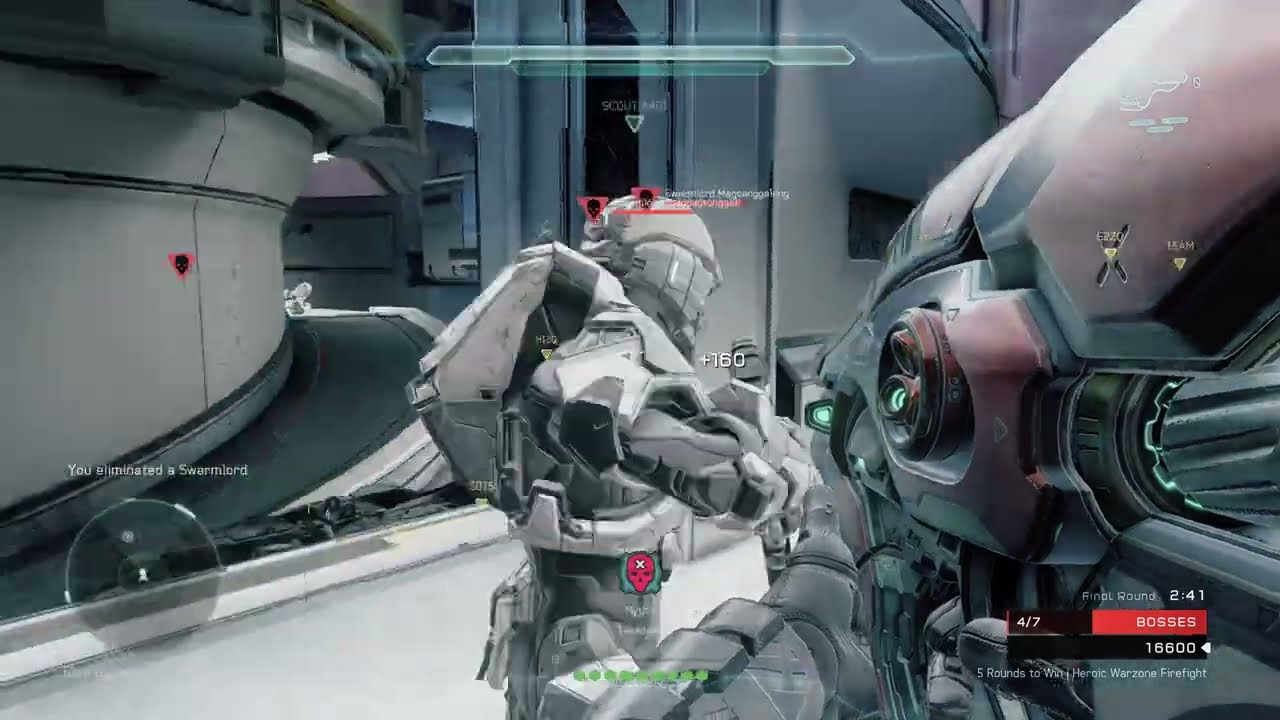 Halo 5 Warzone Firefight on Stormbreak. Heavy Weapons Inbound