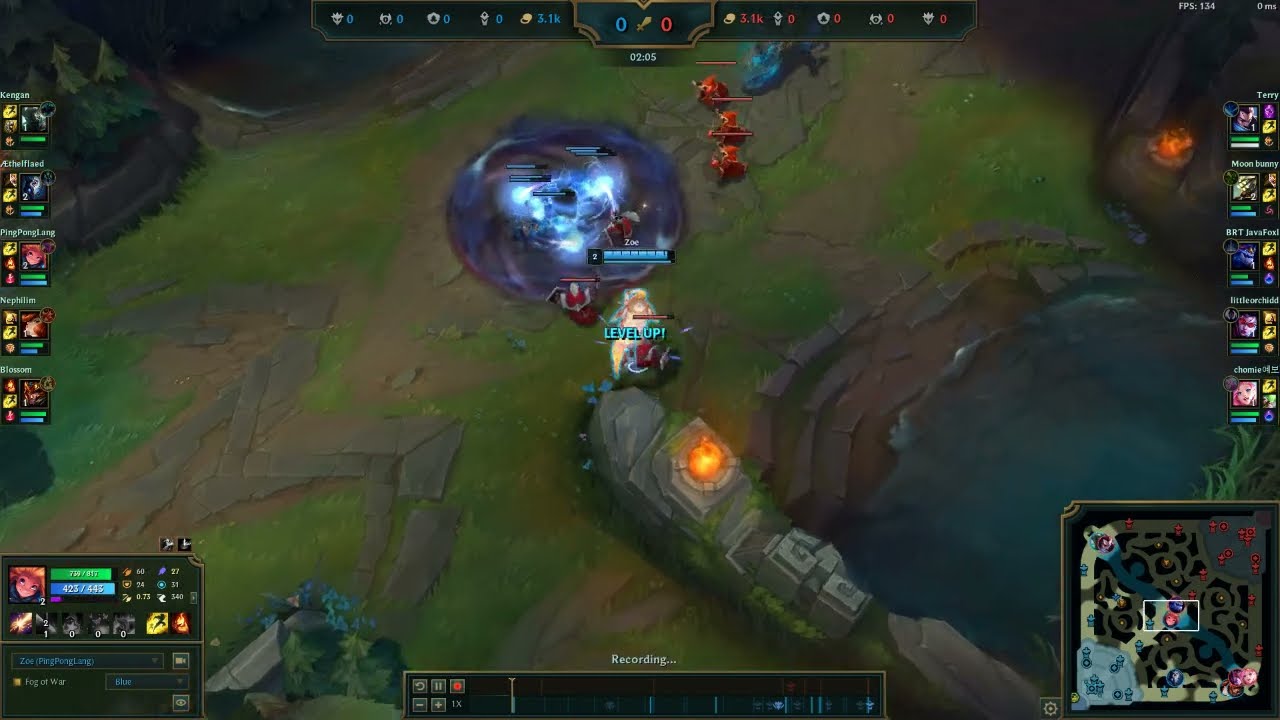 League of Legends - Zoe Flash ignite