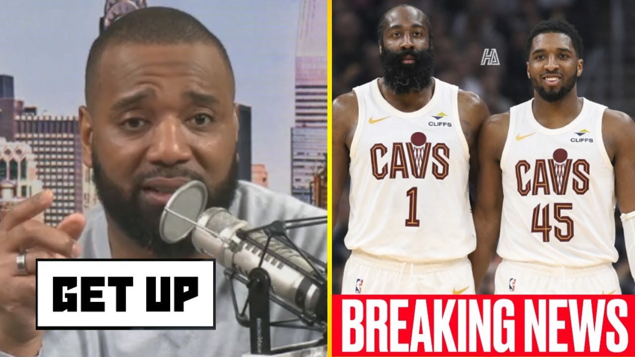 GET UP | James Harden + D. Mitchell = NBA final - Canty on Clippers trade Harden to Cavs for Garland