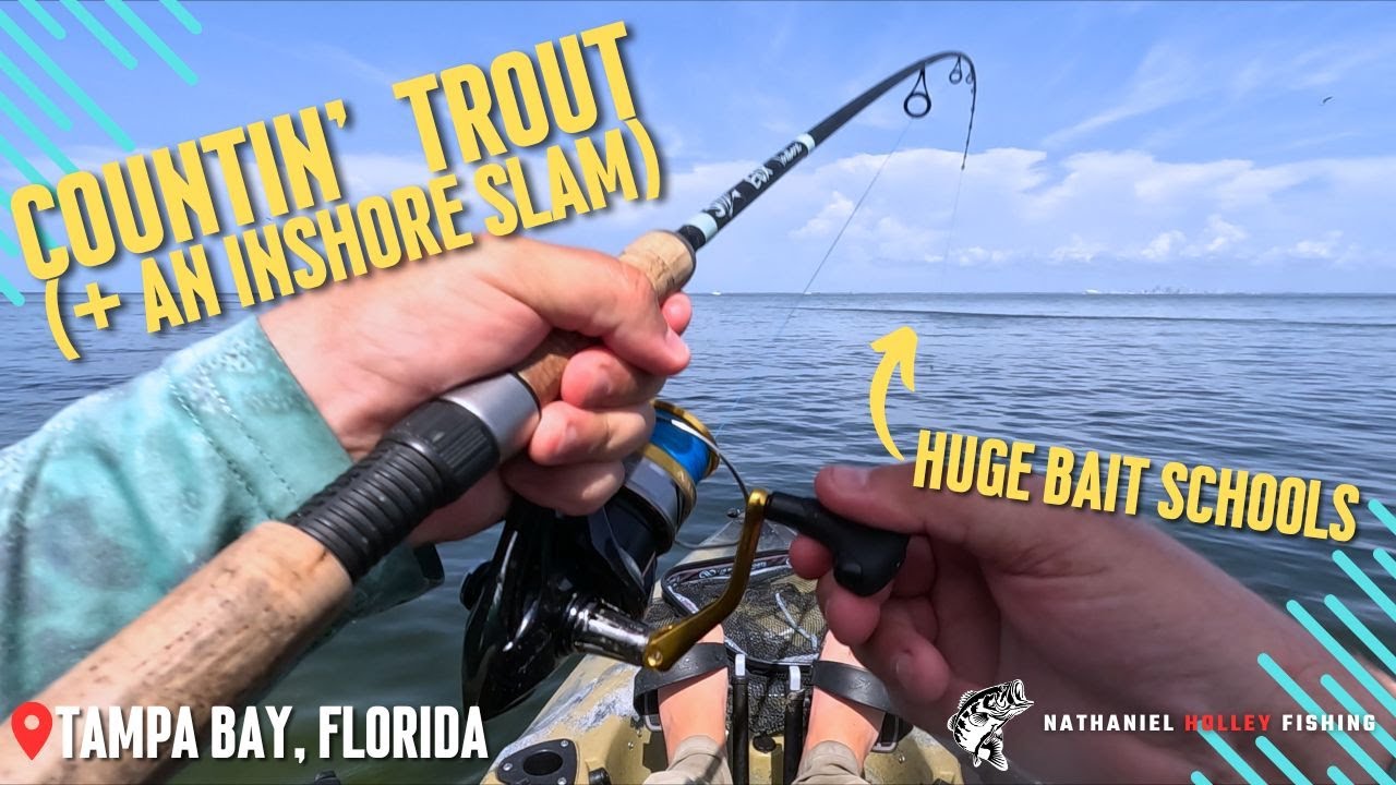 A Great Day of Inshore Kayak Fishing! | Tampa Bay Speckled Trout Fishing