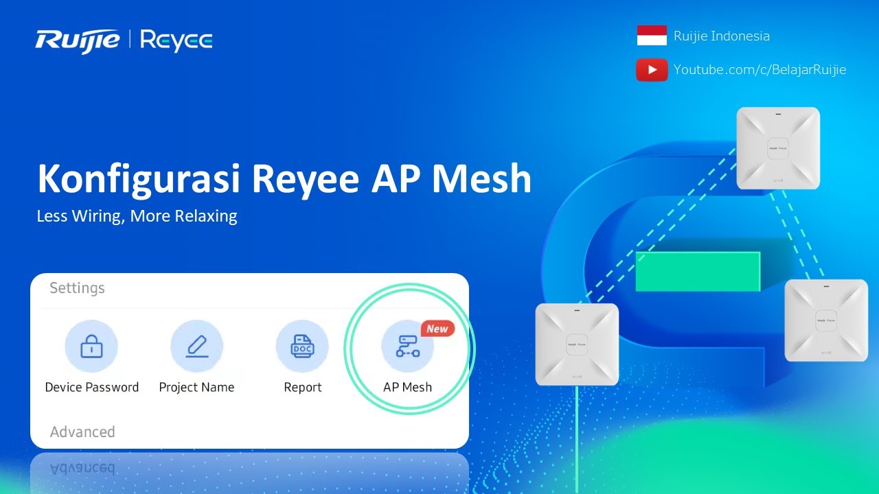 Konfigurasi Fitur Baru Reyee AP Mesh - Firmware Version P86