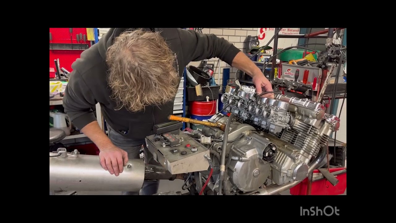 Honda CBX 1000 ENGINE OUT PART 2