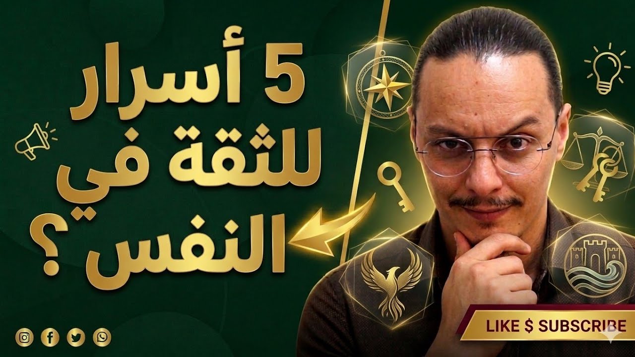 5 صفات لإكتساب الثقة في النفس  | yassine sadki