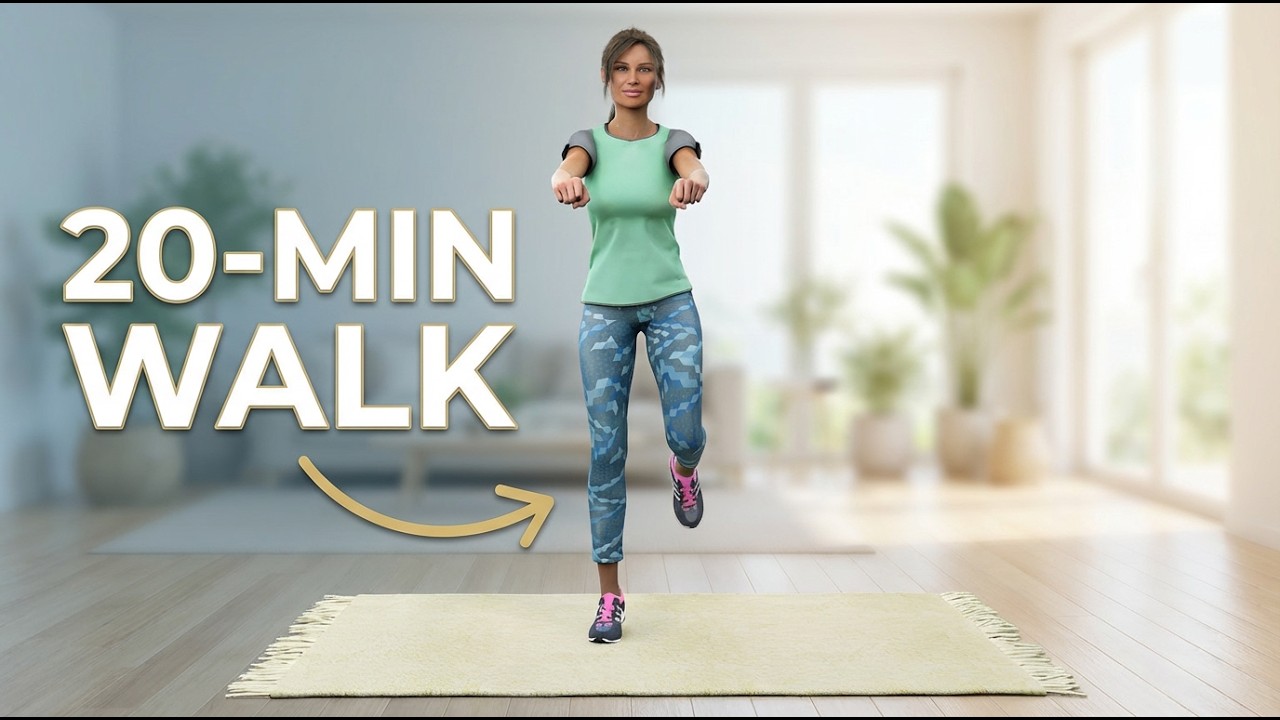 20-Min Walk: Soothe Joint Pain & Boost Mobility At Home