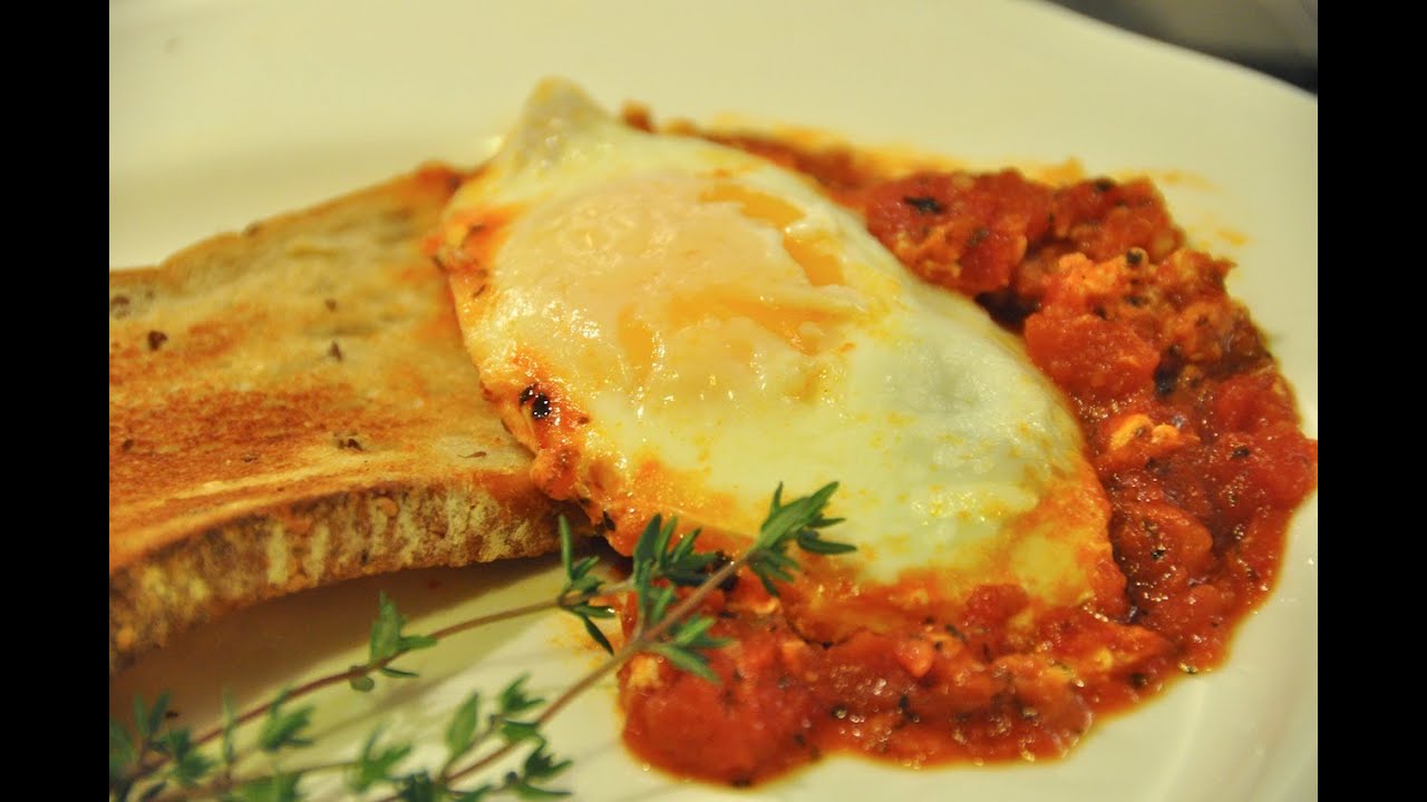 HOW TO MAKE EGGS IN PURGATORY- ITALIAN STYLE EGGS