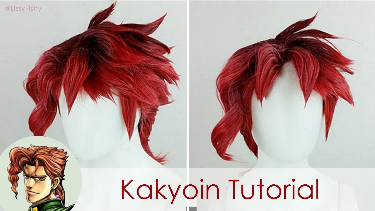 Kakyoin Noriyaki Wig Tutorial