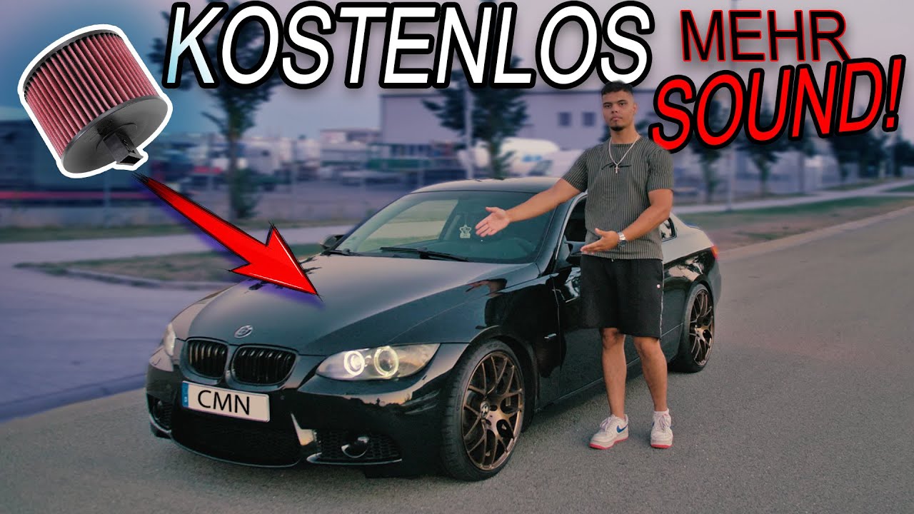 KOSTENLOS MEHR SOUND! E92 325i | Sound und Leistung | K&N Sportluftfilter | Pops and Bangs