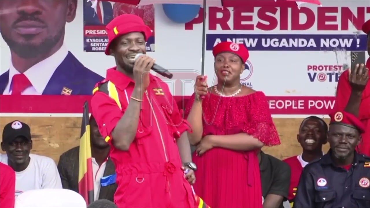 Robert Kyagulanyi okuwenja akalulu mu Bunyoro akutandikidde Kagadi