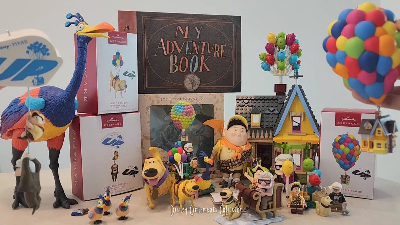 Pixar UP Collectibles Unboxing – From Hallmark Ornaments to Figures & My Adventure Book!