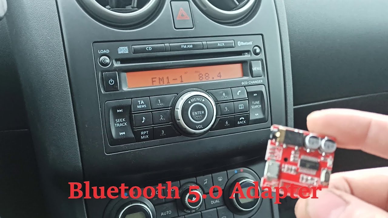 БЛЮТУС В ШТАТНУЮ МАГНИТОЛЛУ НИССАН!!!bluetooth adapter for nissan!