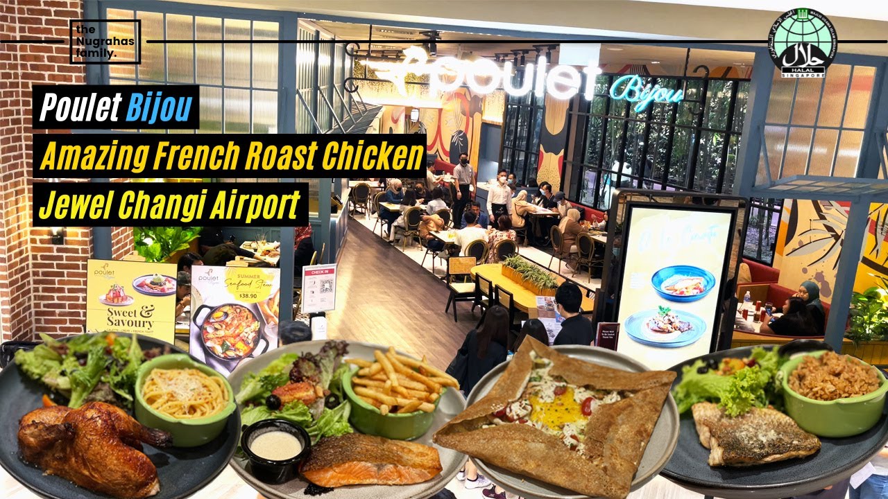 HALAL FRENCH ROAST CHICKEN | POULET BIJOU at JEWEL CHANGI AIRPORT (ENG/IND)