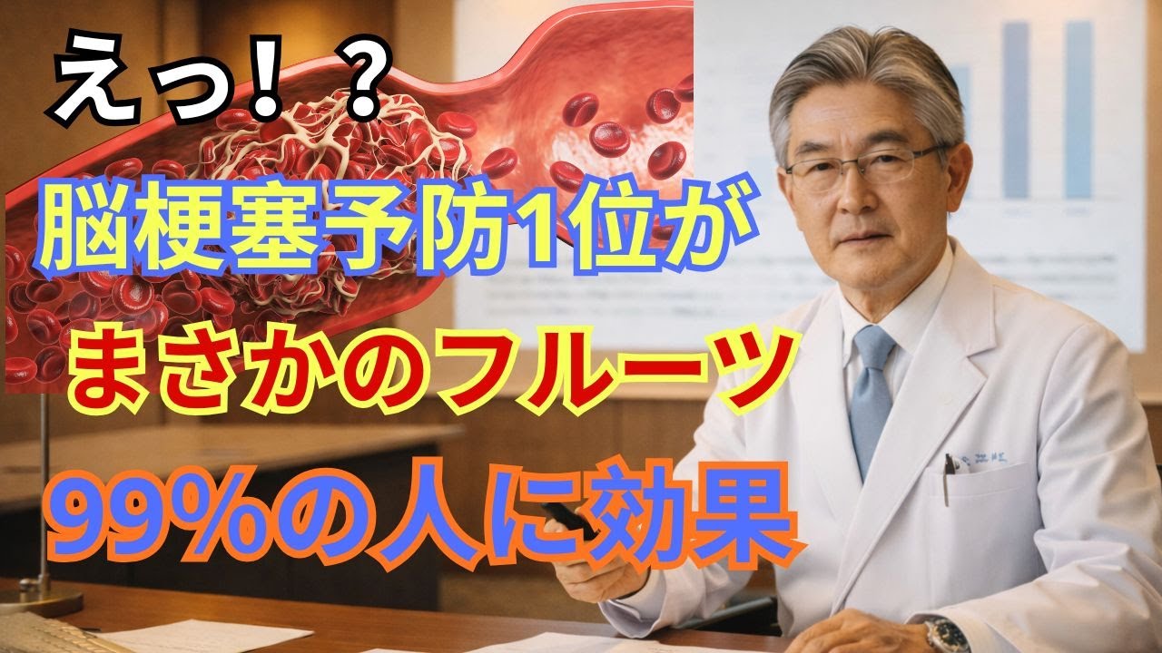 【医師が推奨】脳梗塞予防に効果的！毎日食べている血管を若返らせるフルーツ3選 | ハッピーシニア