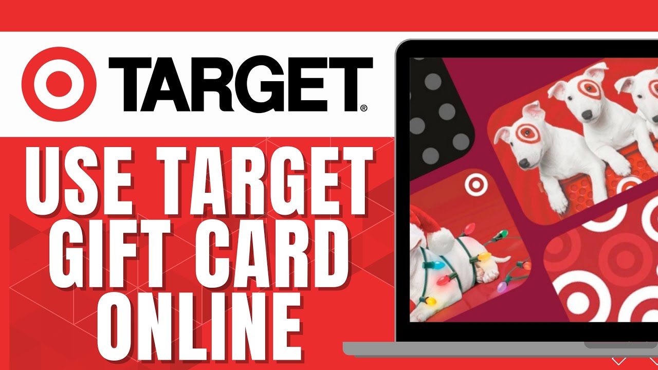 HOW TO USE TARGET GIFT CARD ONLINE
