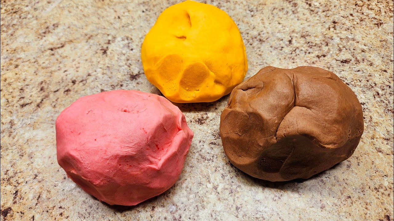 como hacer pasta de concha de colores para hacer rosca de Reyes super facil