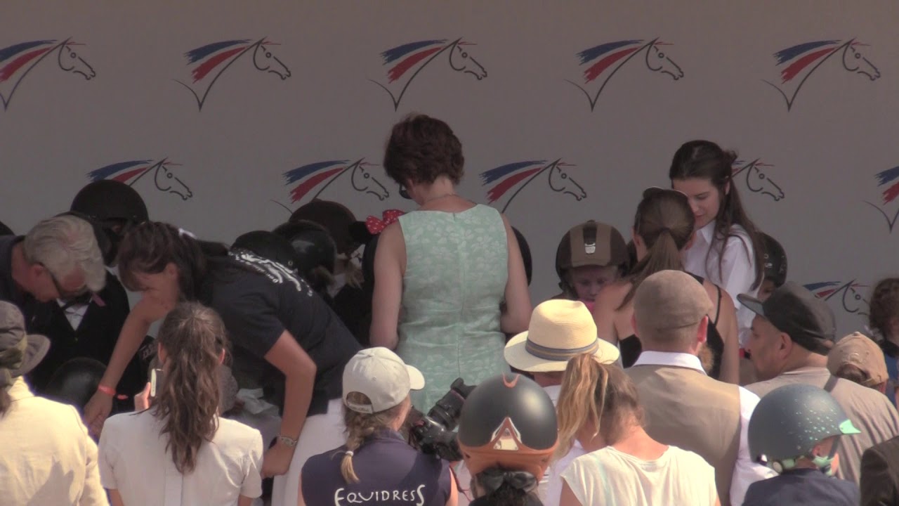Remise des prix GOF 2019 - Mini Open Classe I cavaliers 3 et 4 ans