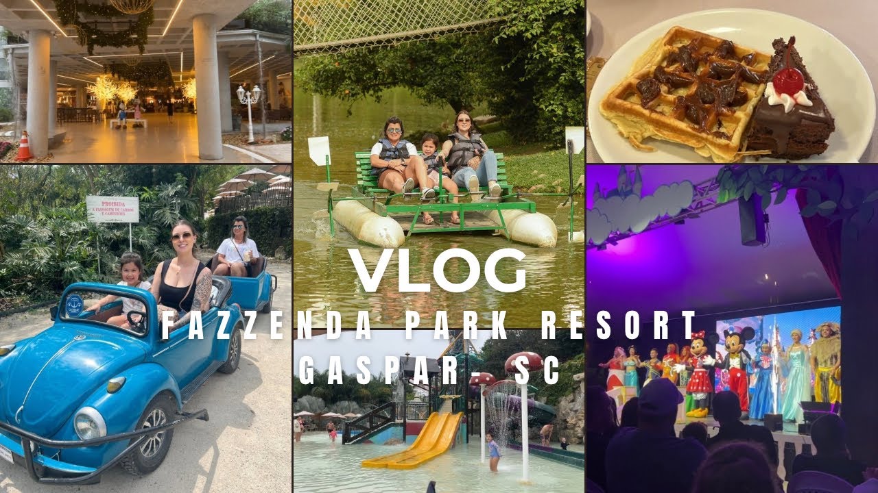 VLOG: COMO É PASSAR UM FINAL DE SEMANA NO FAZZENDA PARK RESORT 