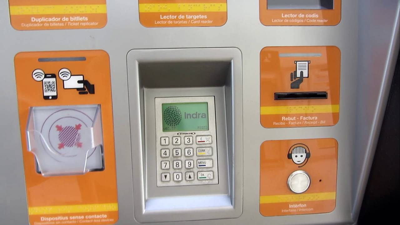 Покупка билета на поезд в Испании