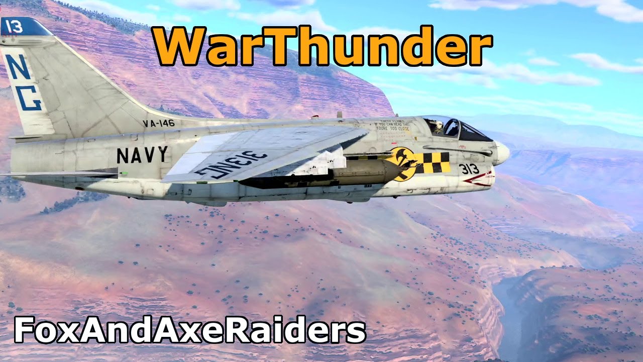 A-7E and J22-B in RB- War Thunder