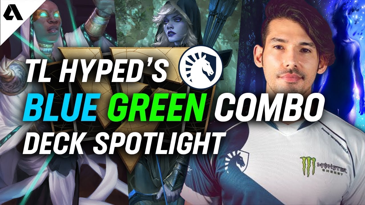 TL Hyped Blue Green Combo - Artifact Deck Spotlight & Strategy Guide