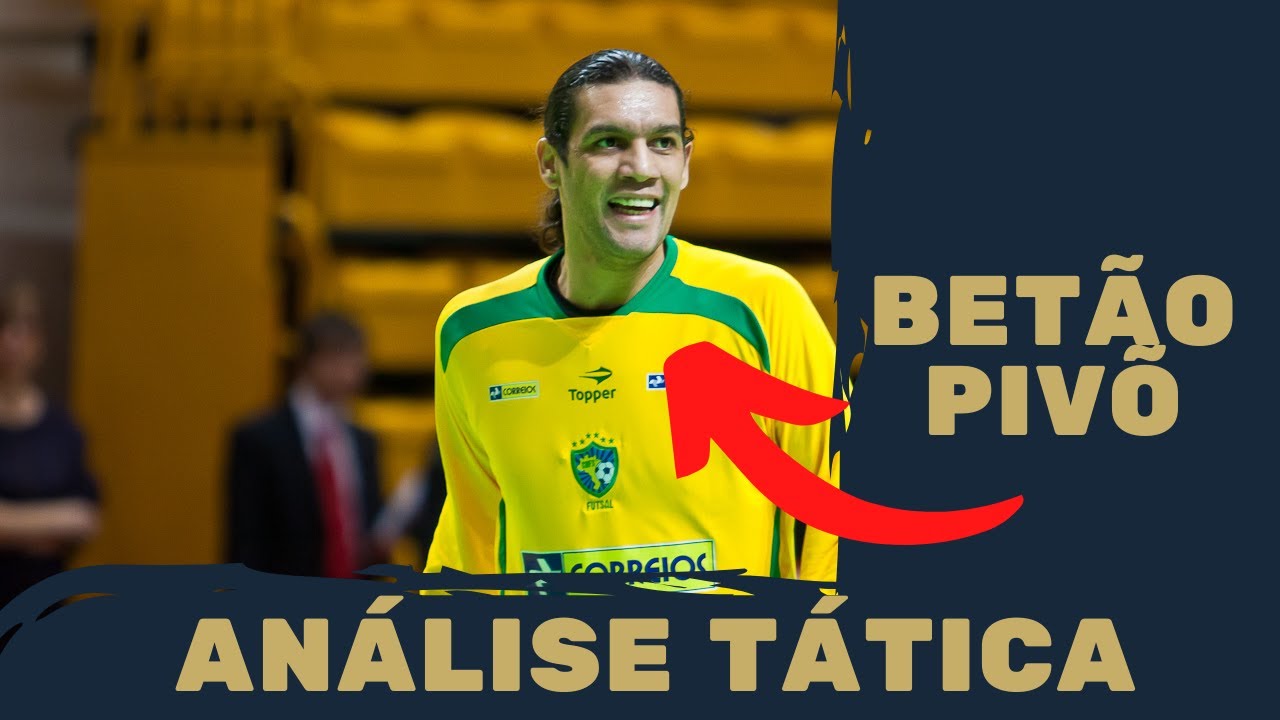 BETÃO PIVÔ | BRABO | ANÁLISE TÁTICA | TUTORIAL DE FUTSAL