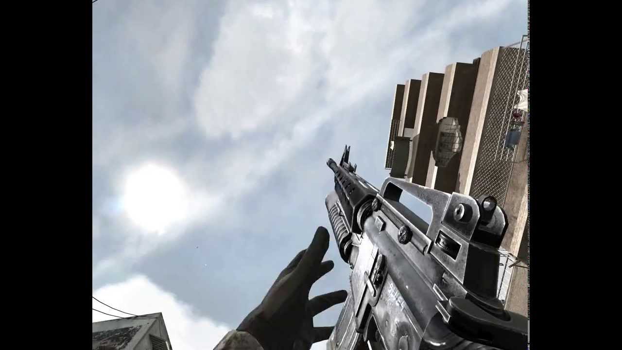 Self tubing Grenade launcher suicide COD4