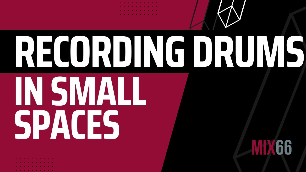 5 tips and tricks for recording drums in a small space for a big, professional sound