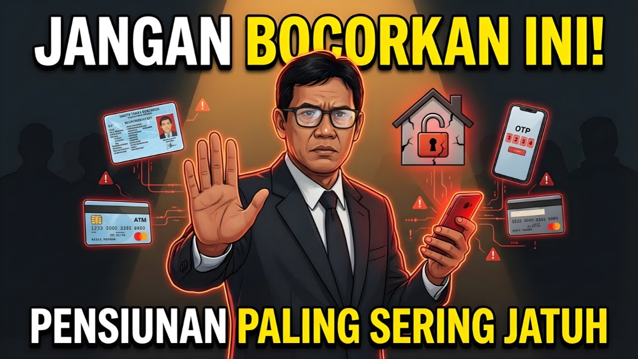 PURBAYA: 7 HAL INI JANGAN PERNAH DIBOCORKAN SAAT PENSIUN Kesalahan Kecil yang Menghancurkan Masa Tua