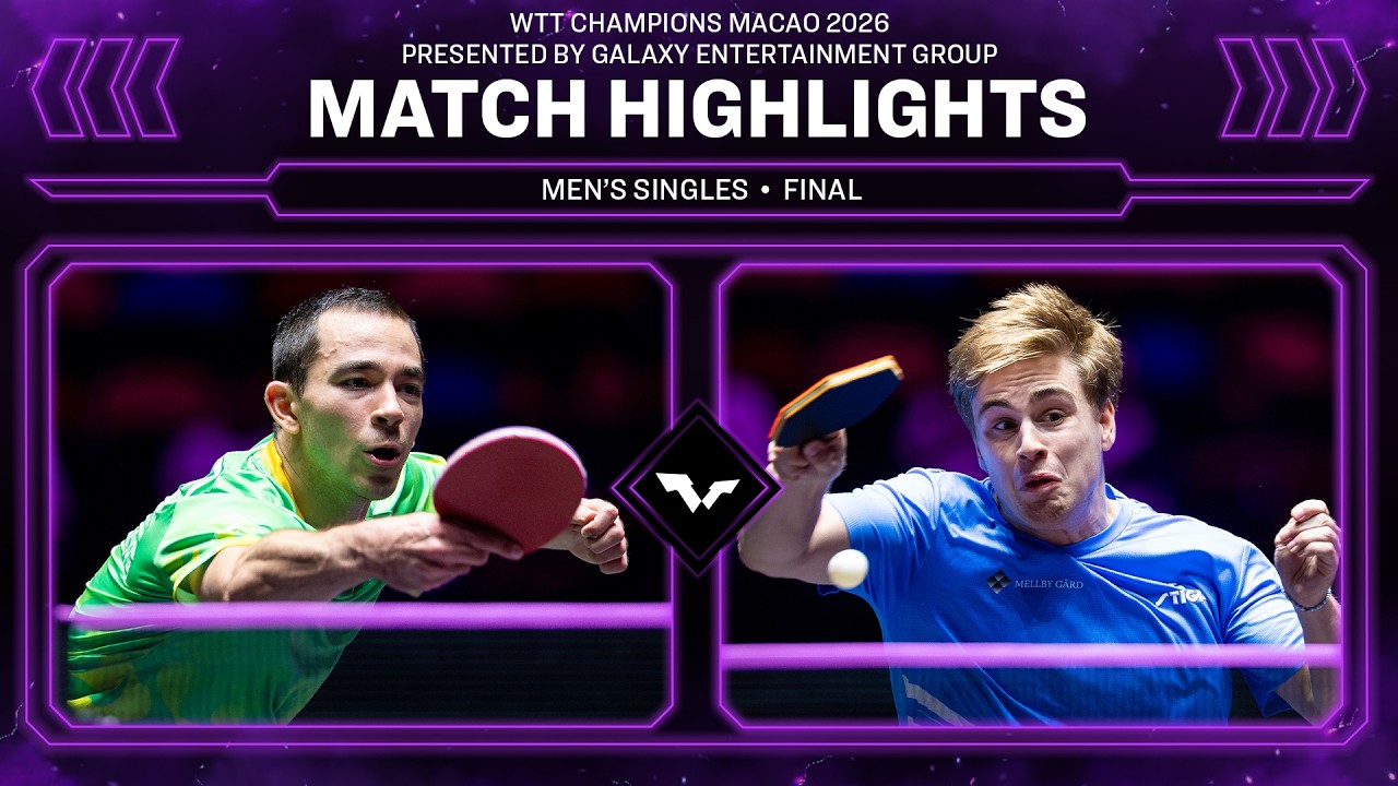 Hugo Calderano vs Truls Moregard | MS Final | #WTTMacao 2026
