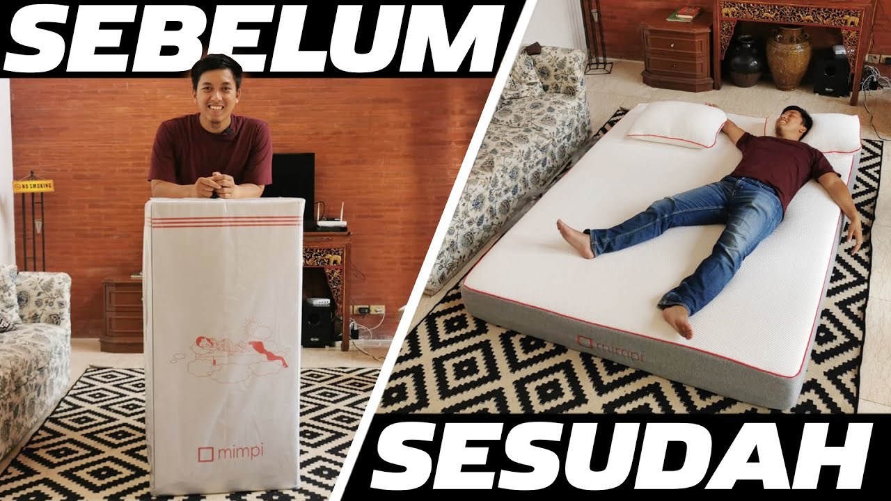 UNBOXING KASUR MIMPI, KASUR LATEX AJAIB !