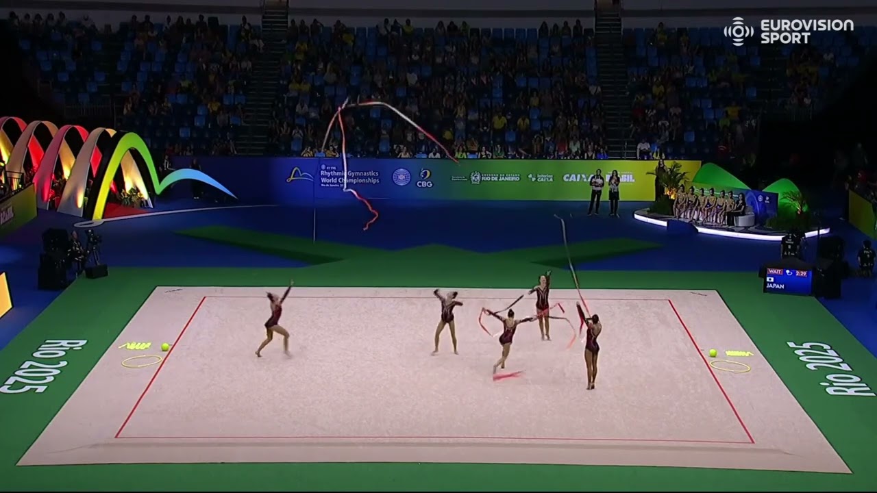 GERMANY group 5 RIBBONS 25,45 - WCh Rio 2025