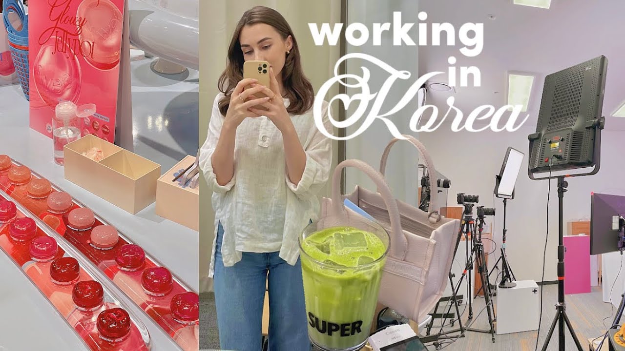 Неделя работы в КОРЕЕ 🍵 съёмки для ТВ, модные кафе, изменение привычного уклада жизни!